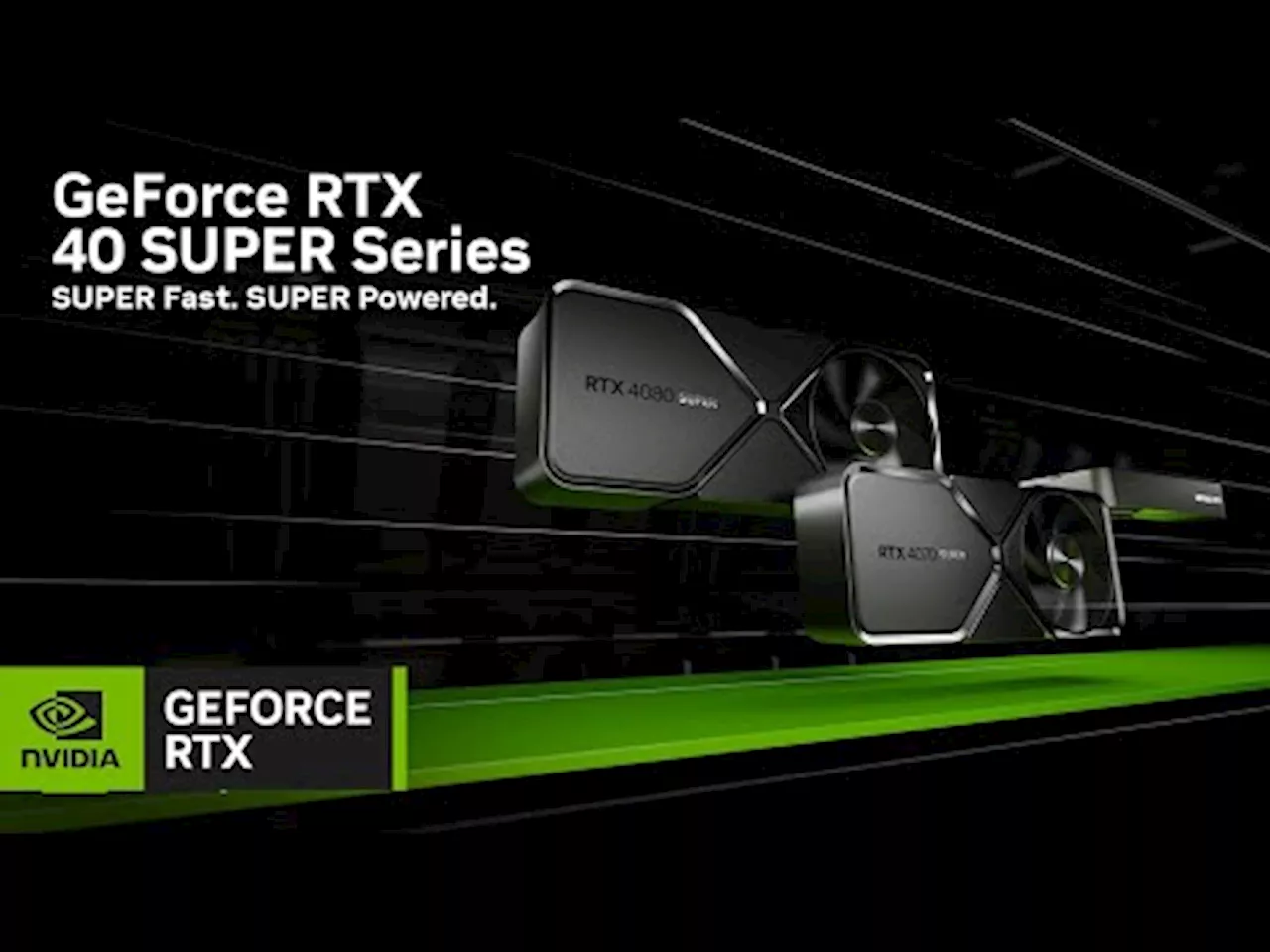 CES 2024: Nvidia presenterar GeForce RTX 40 Super. GPU-uppgradering för gamers.