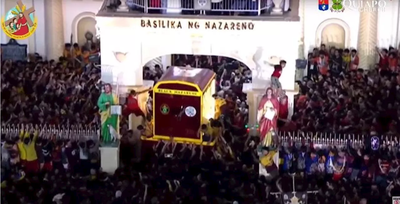 Millions of Devotees Attend Black Nazarene Procession in Quiapo Church
