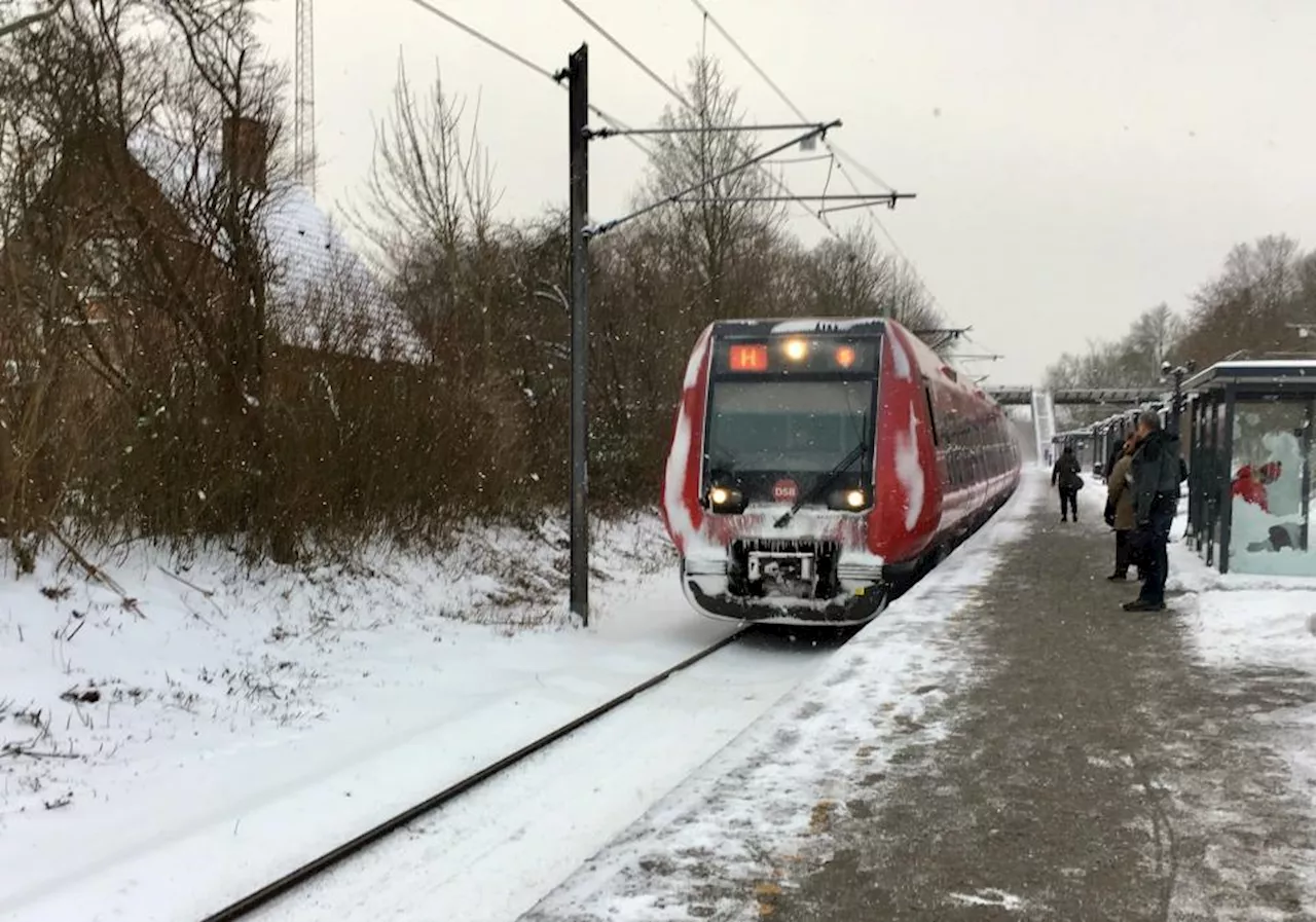 Is, dæmninger, træer: Vejr og klima presser dansk togdrift