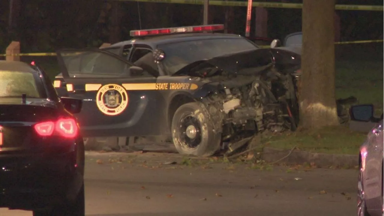 Search continues for suspects following chase, crash that injured troopers in Rochester