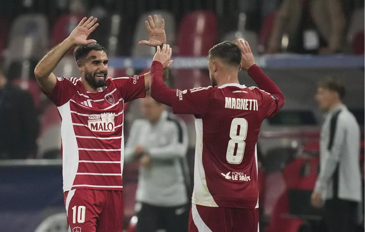 Brest surprend en Ligue des Champions avec une victoire 4-0 contre le Salzbourg