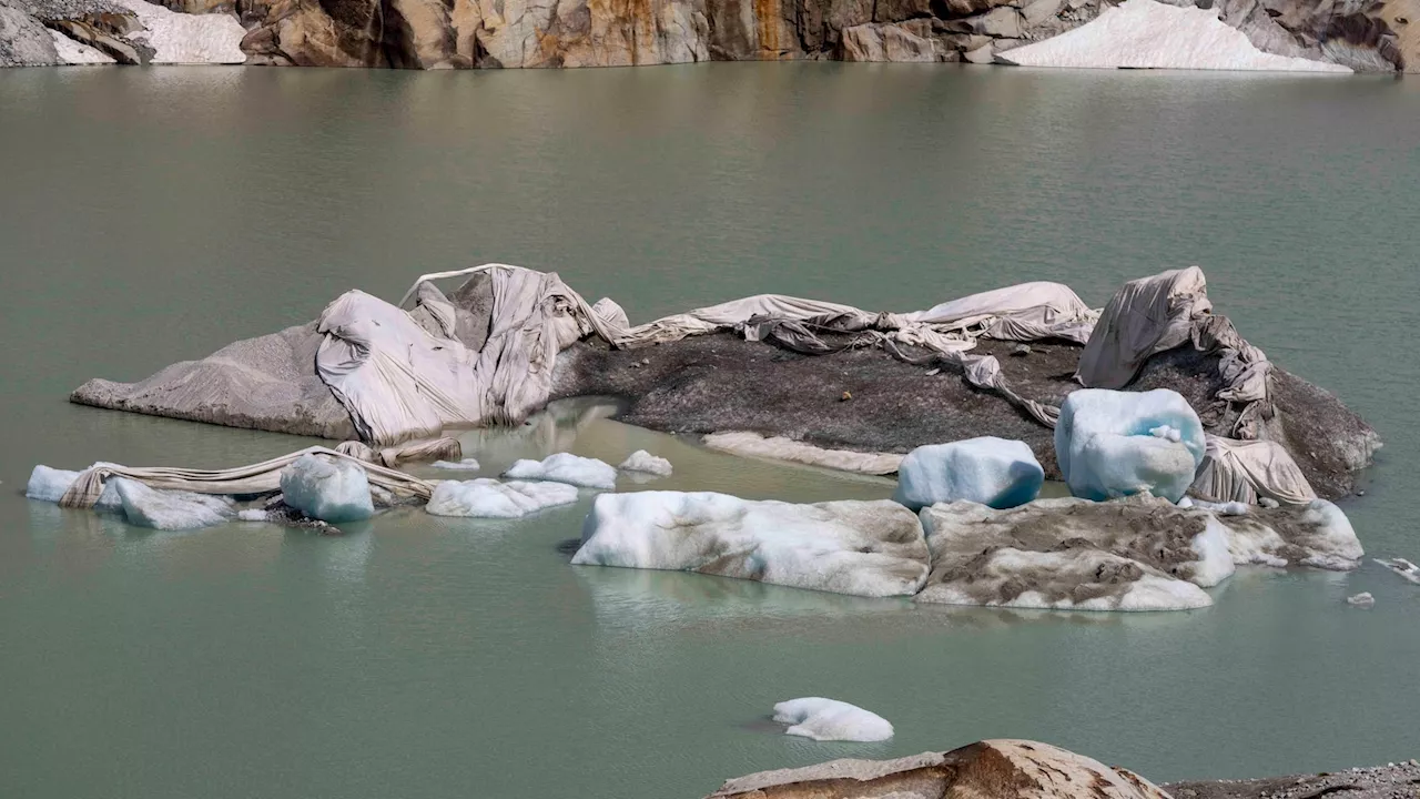 Swiss glaciers are receding again after 2 punishing years