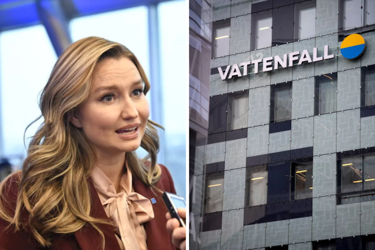 Ebba Busch går till attack mot Vattenfall: 'De har inte koll på sina siffror'