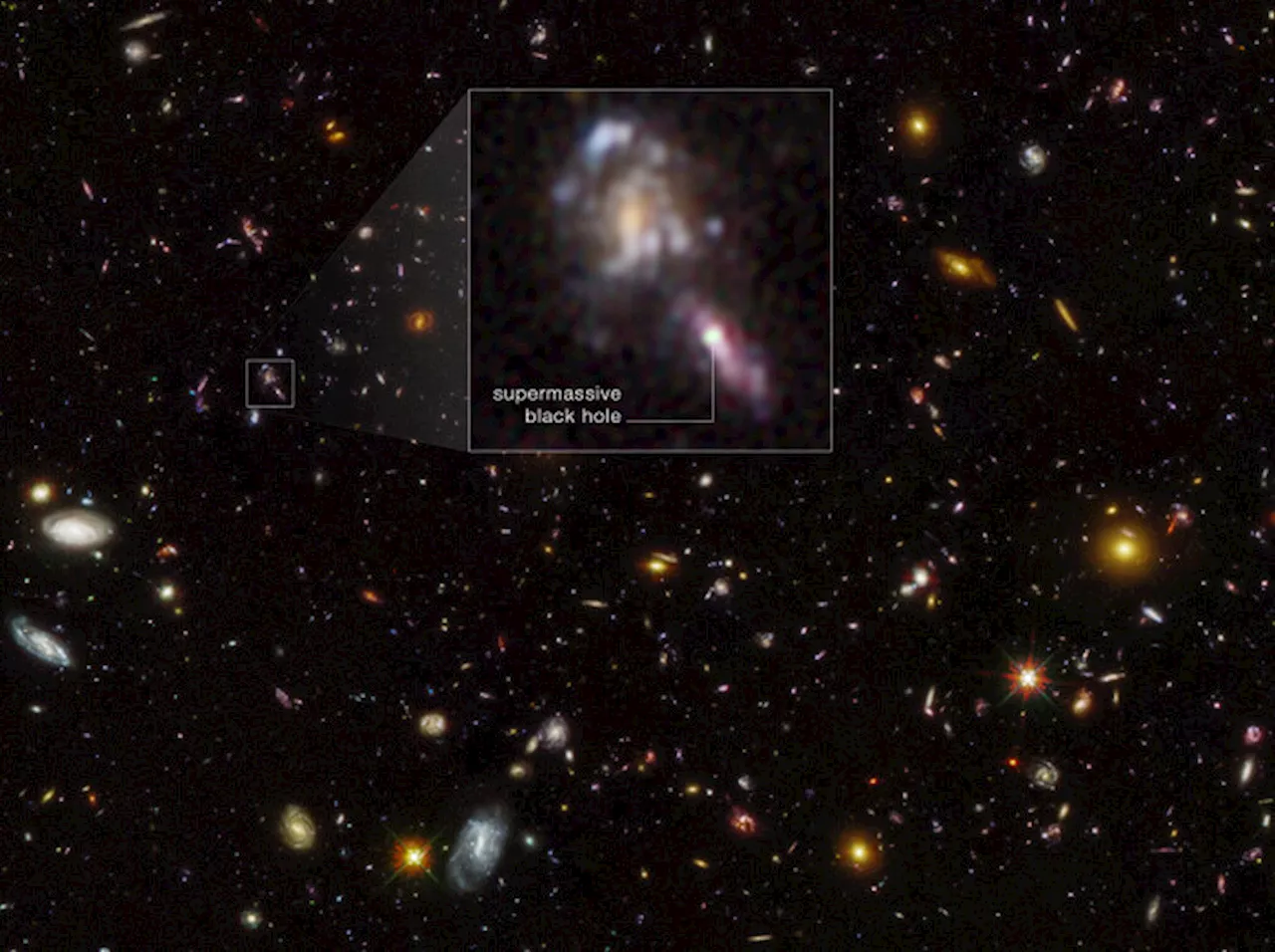 Più buchi neri del previsto nell'universo primordiale