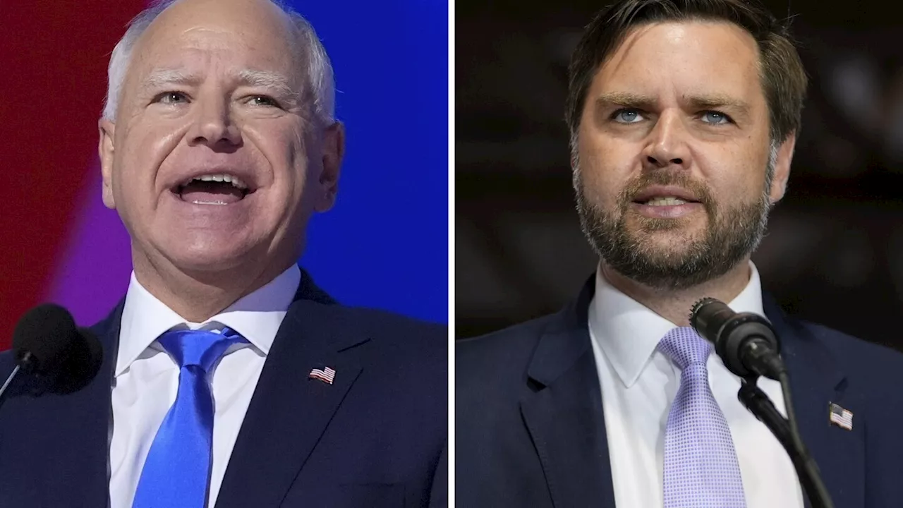 Election 2024: Walz and Vance will face off in VP debate