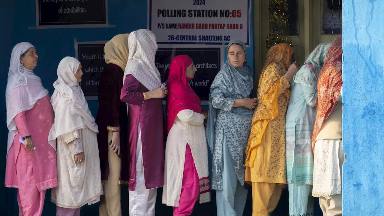 Indian-controlled Kashmir votes in final phase of polls to elect local government