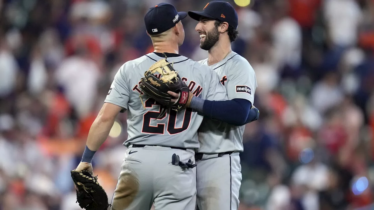 Skubal sensational, Tigers jump on Valdez early to get 3-1 win over Astros in AL Wild Card Series