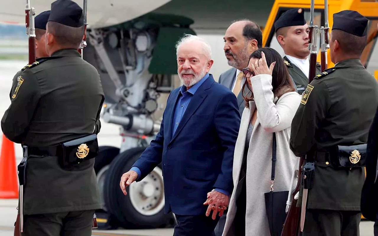 Lula da Silva llega a México para la toma de posesión de Sheinbaum