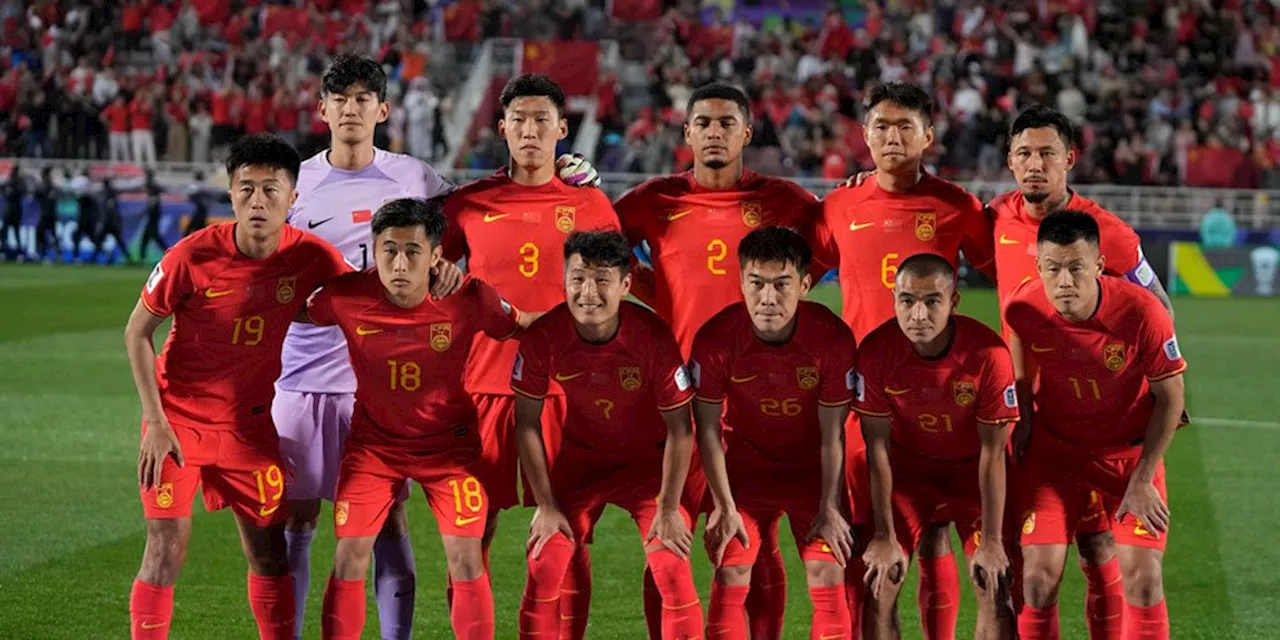 Daftar 24 Pemain Timnas China untuk Laga Lawan Timnas Indonesia