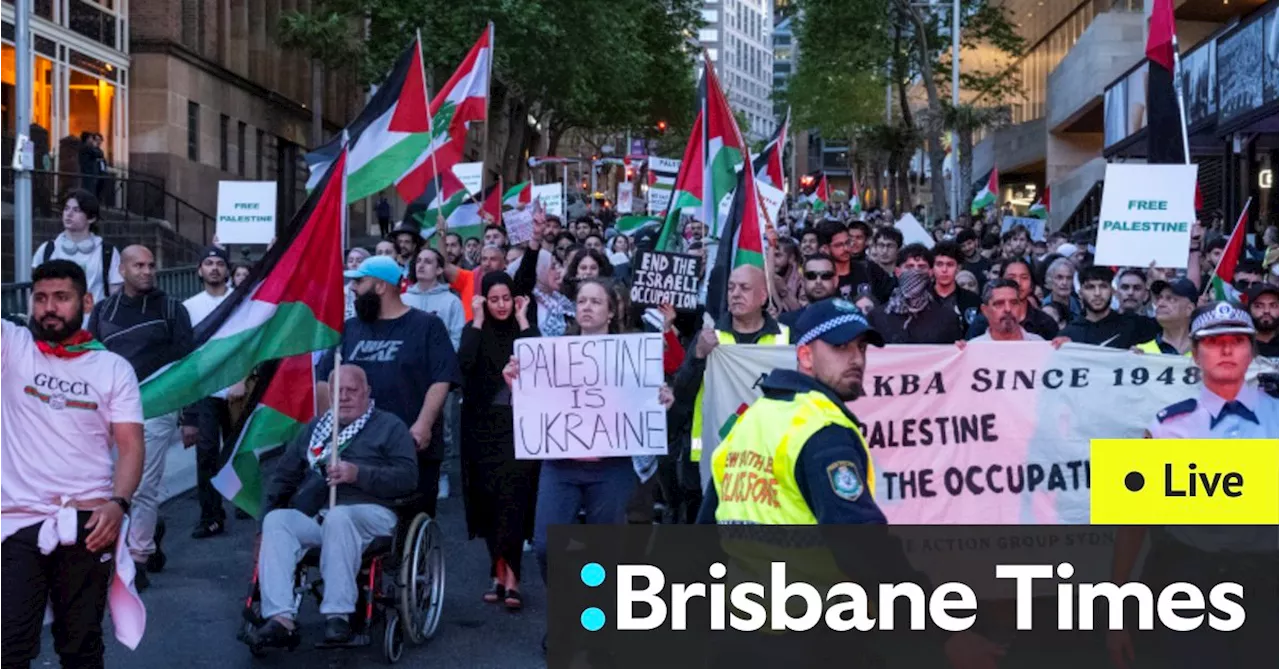 Australia news LIVE: Police move to ban October 7 anniversary protests; Iran launches missiles on Israel