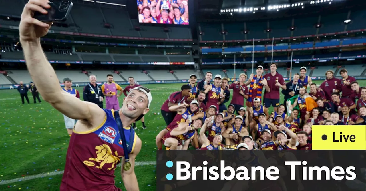 Brisbane news live: Lions to meet fans in Brisbane CBD | Miles catches bus to Government House