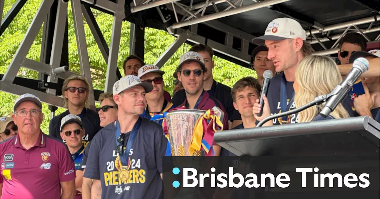 Brisbane turns out to laud the Lions after premiership victory