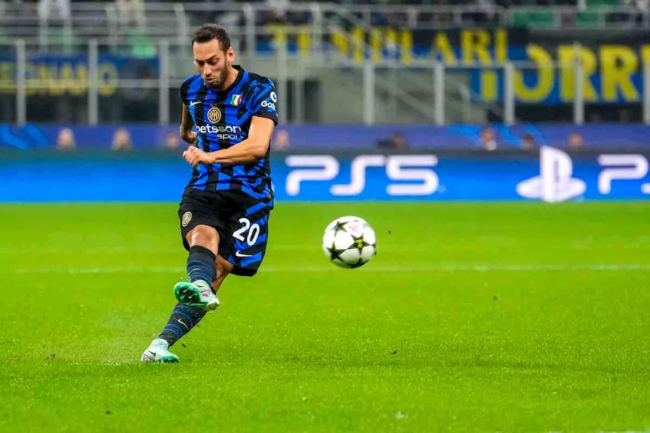 PAGELLE E TABELLINO INTER-STELLA ROSSA 4-0: Calhanoglu pennella, si sveglia Taremi