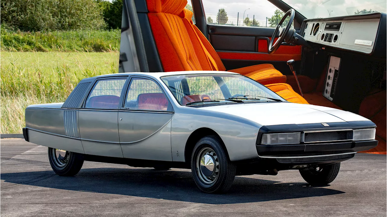 Pininfarina’s Wacky NSU Ro 80 Concept Has A Rotary Engine And A Roofline Ahead Of Its Time