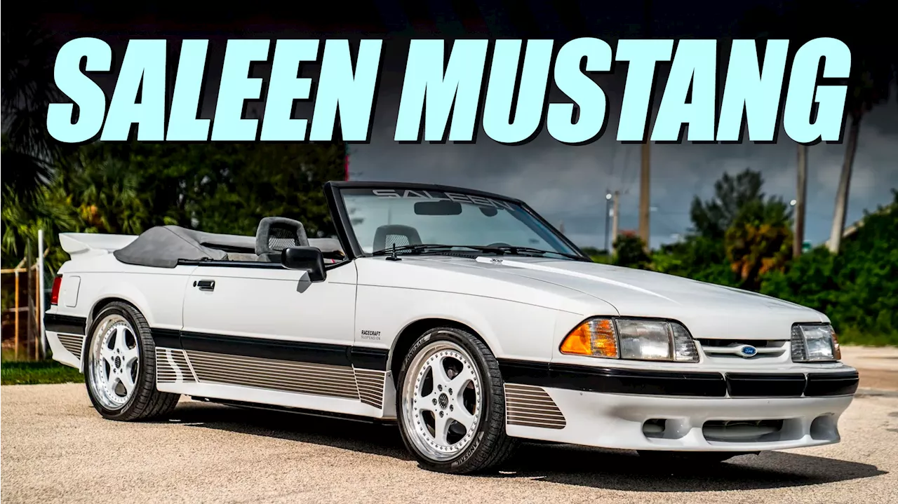 Rev Up Your 80s Nostalgia With This Foxy Saleen Mustang