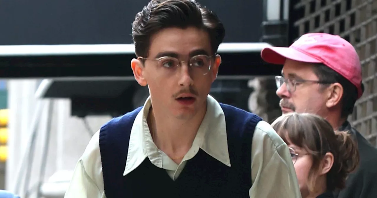 Timothée Chalamet’s Marty Supreme Look Revealed in New Set Photos