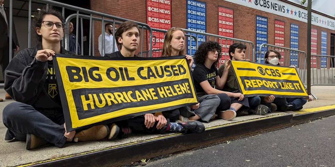 Youth Arrested Demanding VP Debate Question on Climate Emergency