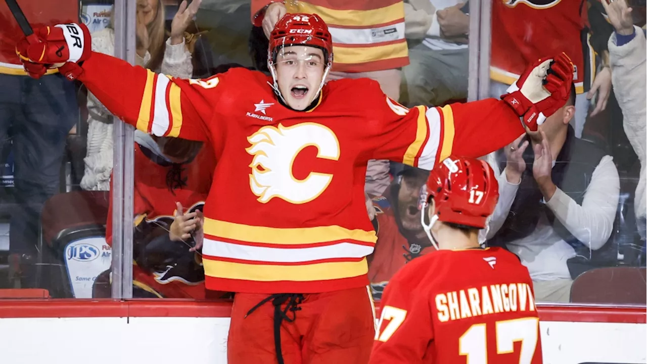 Honzek, Kadri help hot Flames beat Kraken 4-3 in OT