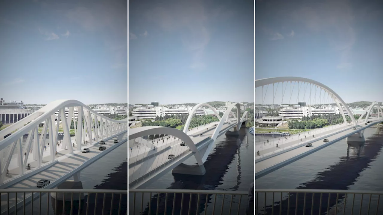 3 design concepts unveiled for new Alexandra Bridge connecting Ottawa-Gatineau