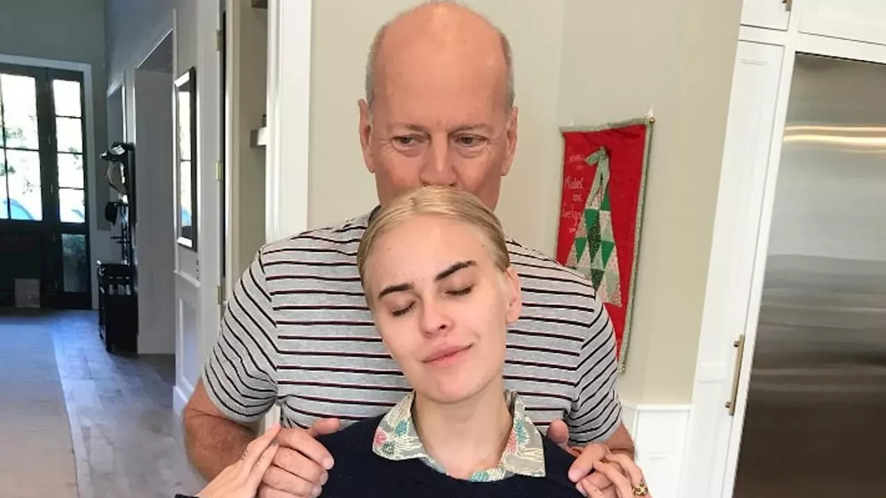 Bruce Willis' daughter Tallulah shares poignant photos amid 'tough' emotional struggle over his...