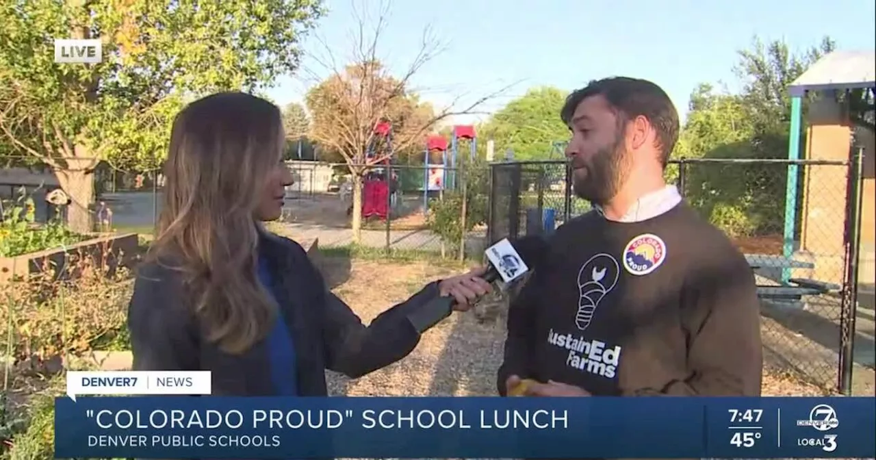 Schools across the state are celebrating Colorado Proud School Meal Day Tuesday