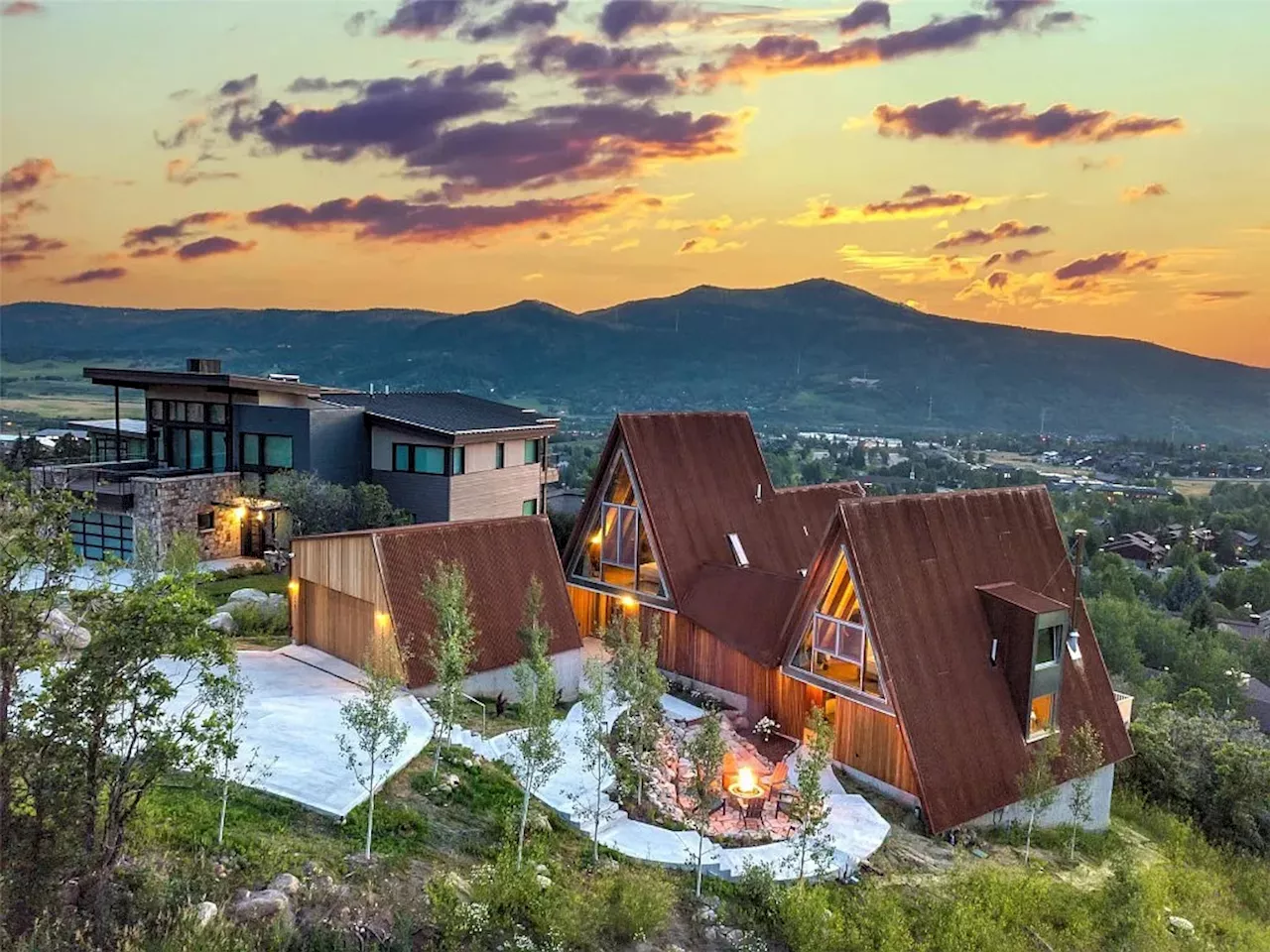 New A-frame duplex in Steamboat Springs lists for $5M
