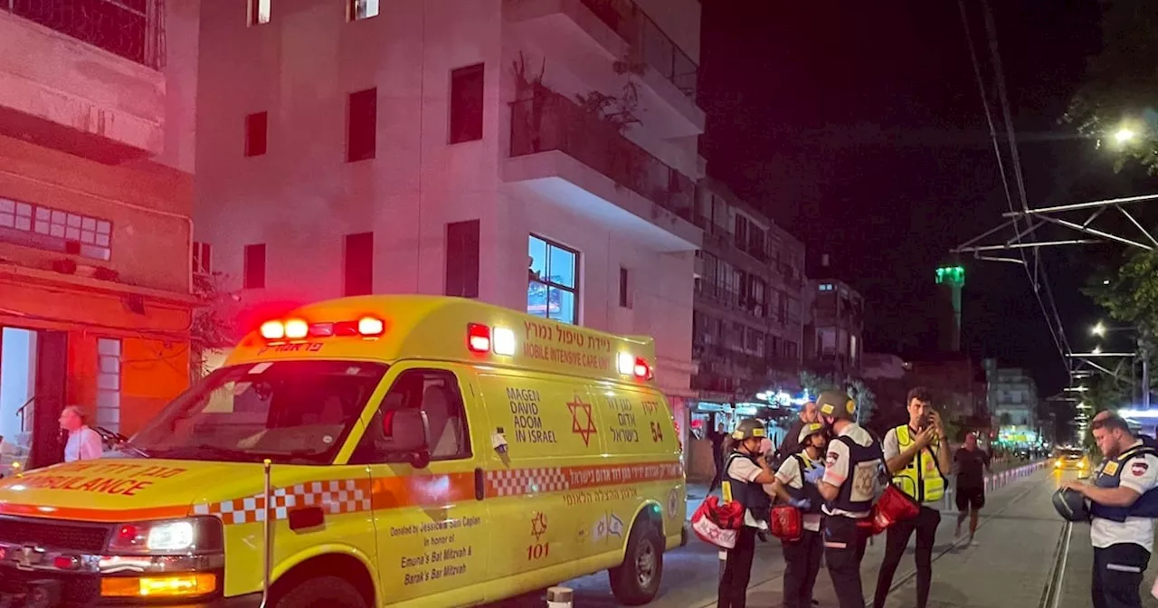 Ataque terrorista deja al menos seis personas muertas y nueve heridas al sur de Tel Aviv