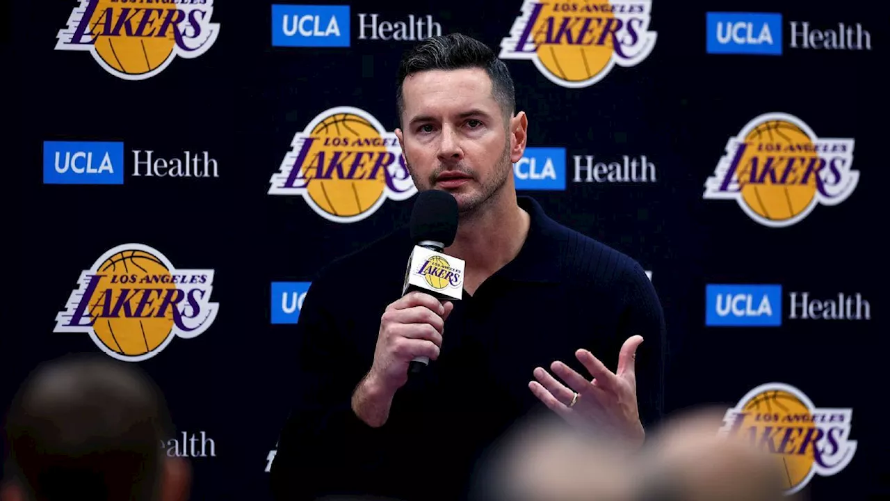 How coach JJ Redick, LeBron James and the Lakers got here