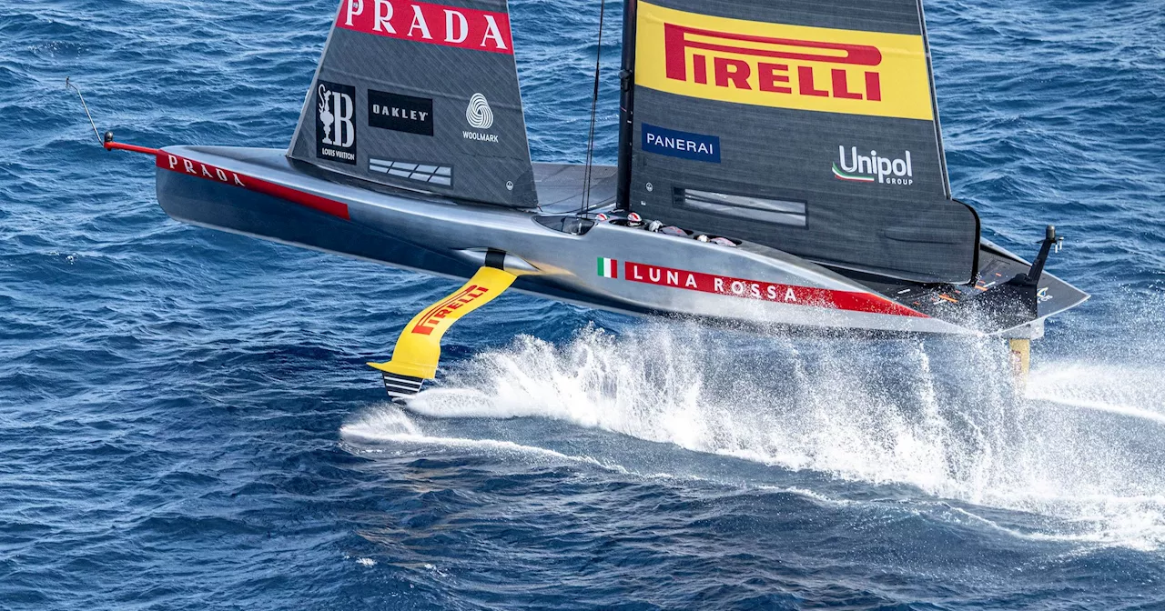 Successo commovente di Luna Rossa Prada Pirelli nella Louis Vuitton Cup