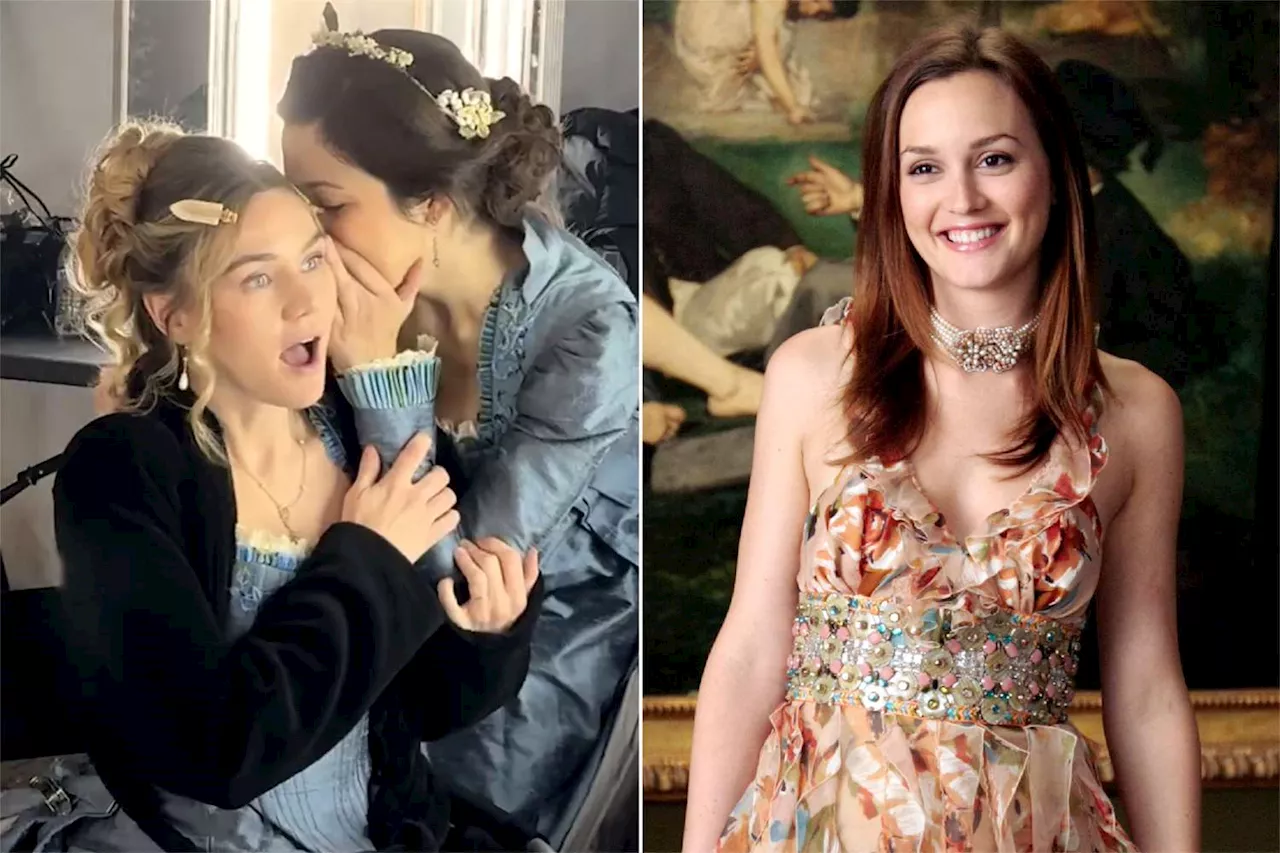 Leighton Meester joins The Buccaneers in Gossip Girl-esque promo video