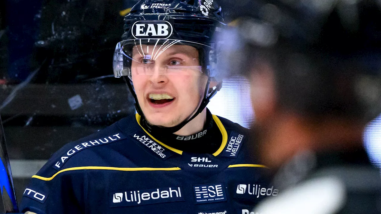 Hugo Pettersson gör första målet i SHL