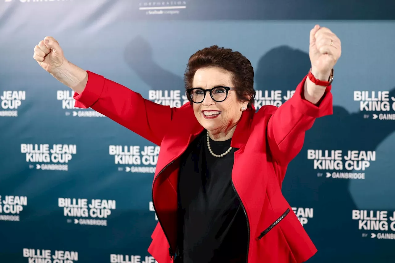 Billie Jean King Serves Another Historical First For Women With Congressional Gold Medal