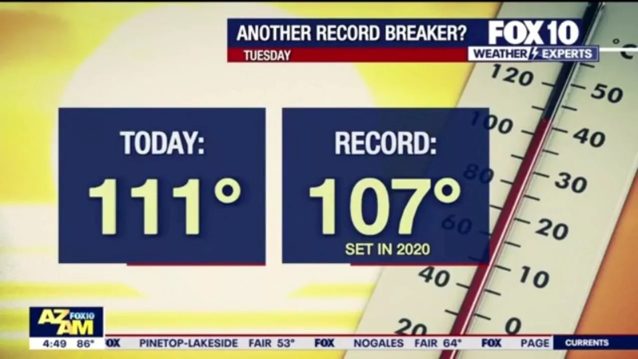 Arizona weather forecast: Record heat on 1st day of October in Phoenix