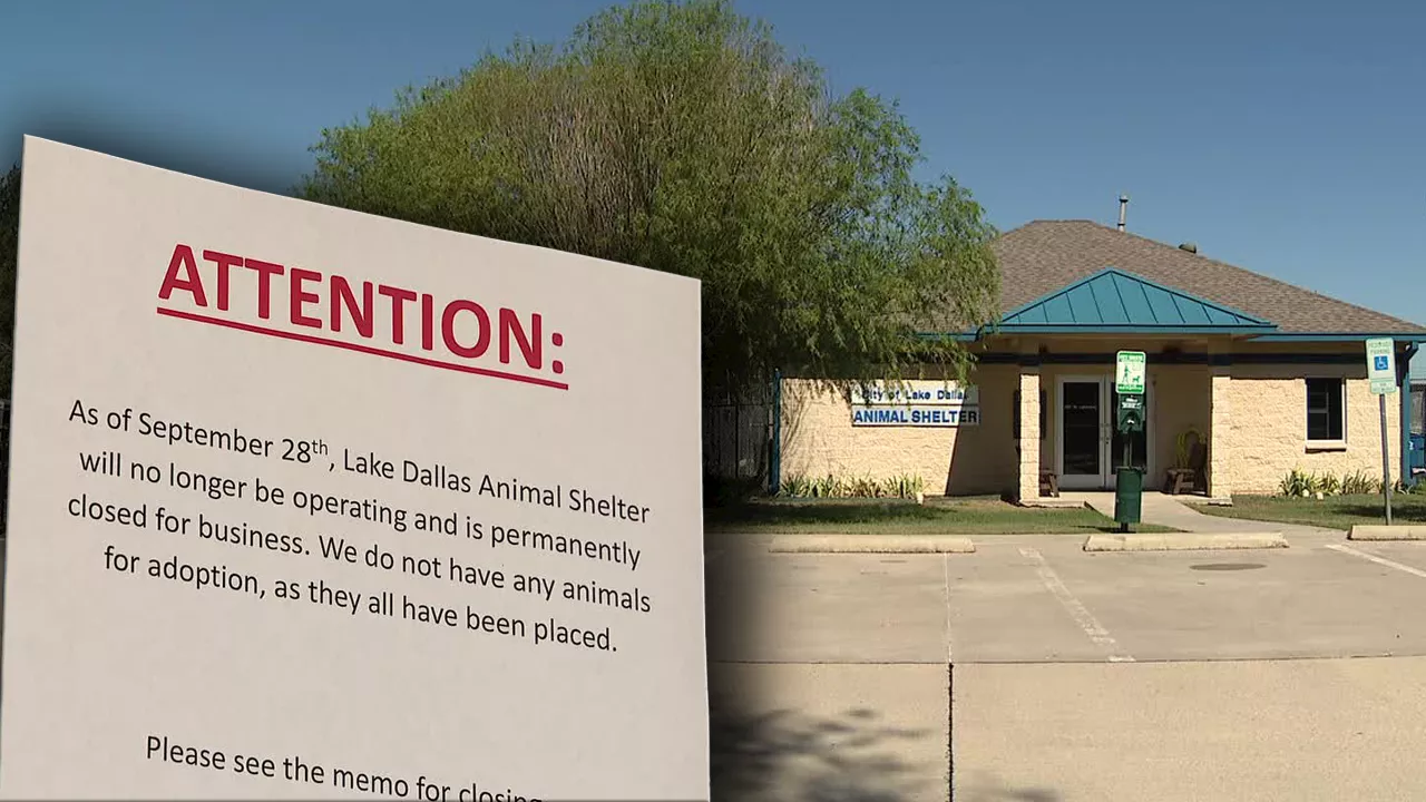 Lake Dallas permanently closes its animal shelter