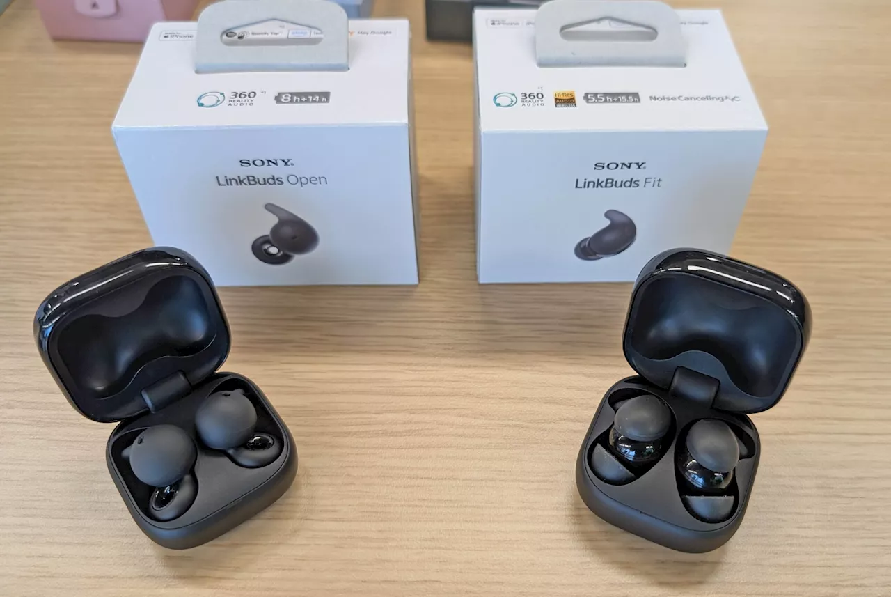 Sony LinkBuds Fit et LinkBuds Open, choisissez votre style et votre usage