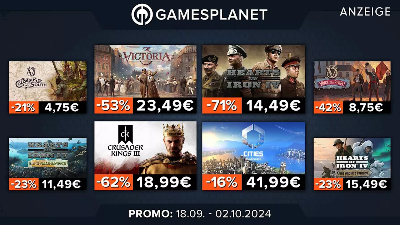 Eines der vielleicht beliebtesten Strategiespiele aller Zeiten bekommt ihr jetzt um mehr als 50% günstiger