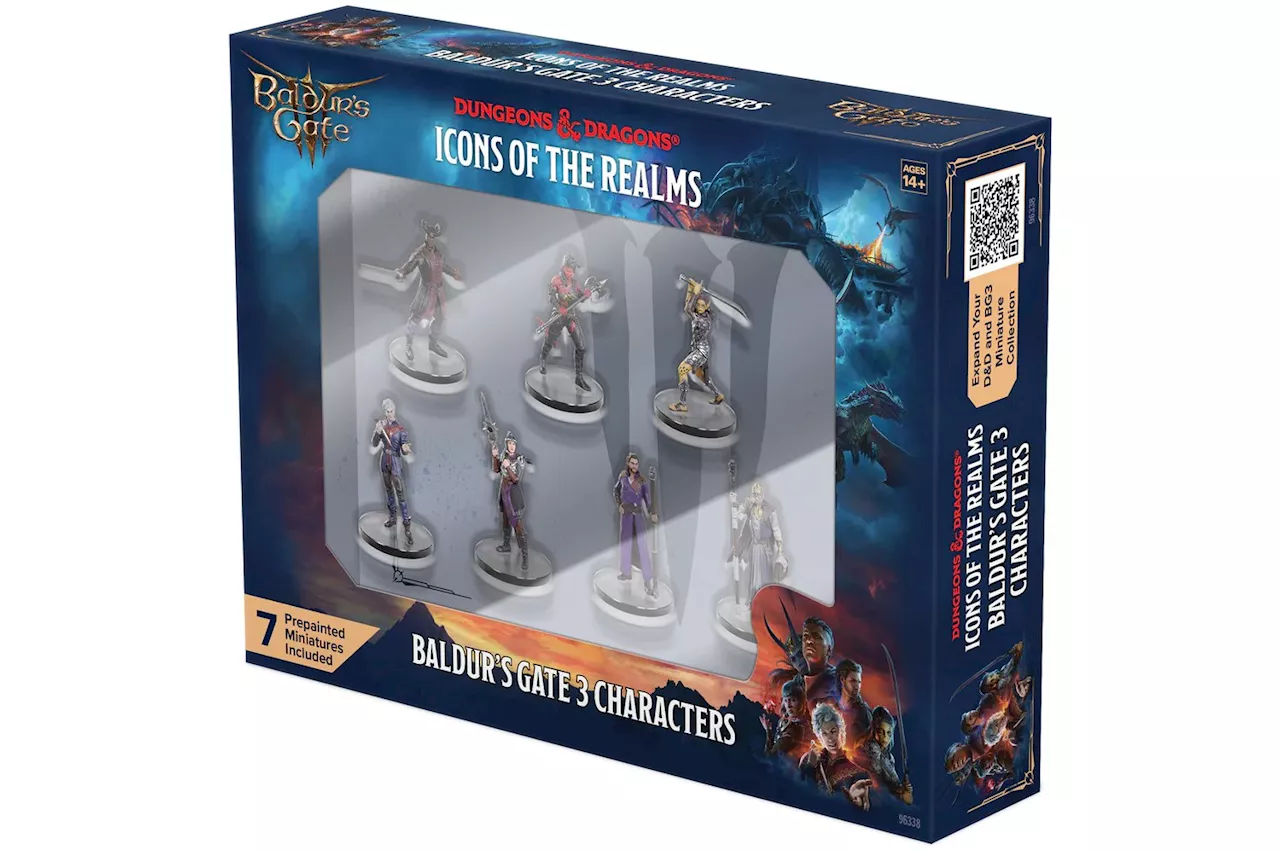 Baldur's Gate 3 Miniatures Bring the Characters to Life