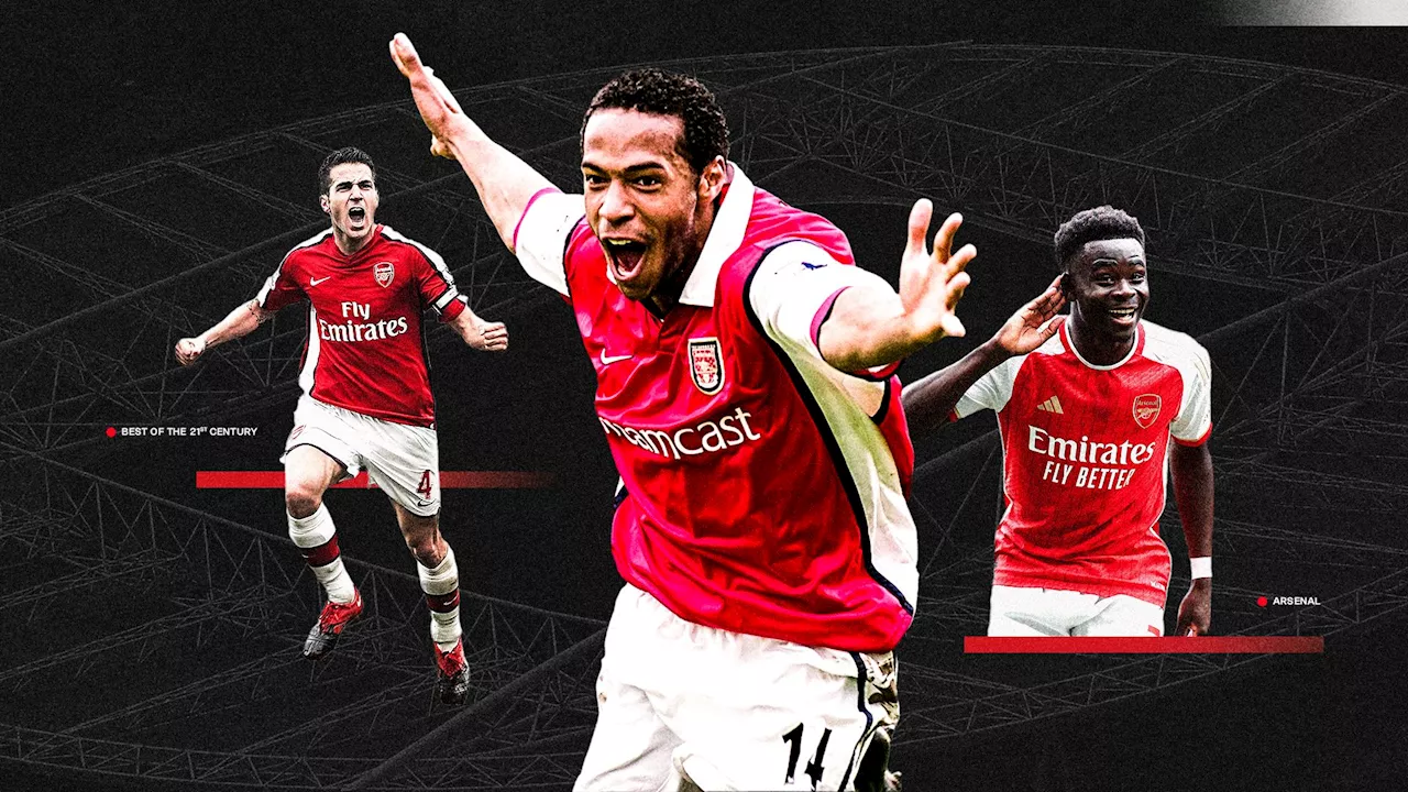 Thierry Henry, Bukayo Saka and the 25 best Arsenal players of the 21st century