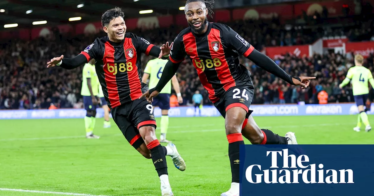 Russell Martin rues lack of ‘fight’ as Bournemouth sink shaky Southampton