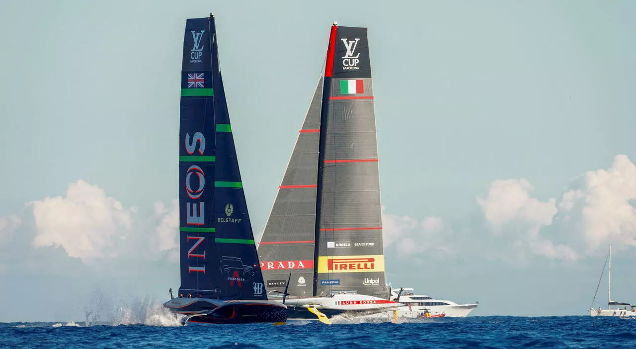 Luna Rossa-Ineos 3-3, finale di nuovo in parità: oggi altre due regate