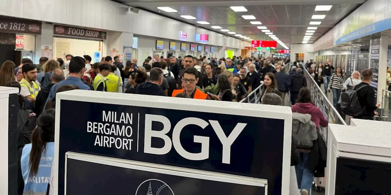 All’aeroporto di Orio al Serio atterraggi e decolli sono ripresi