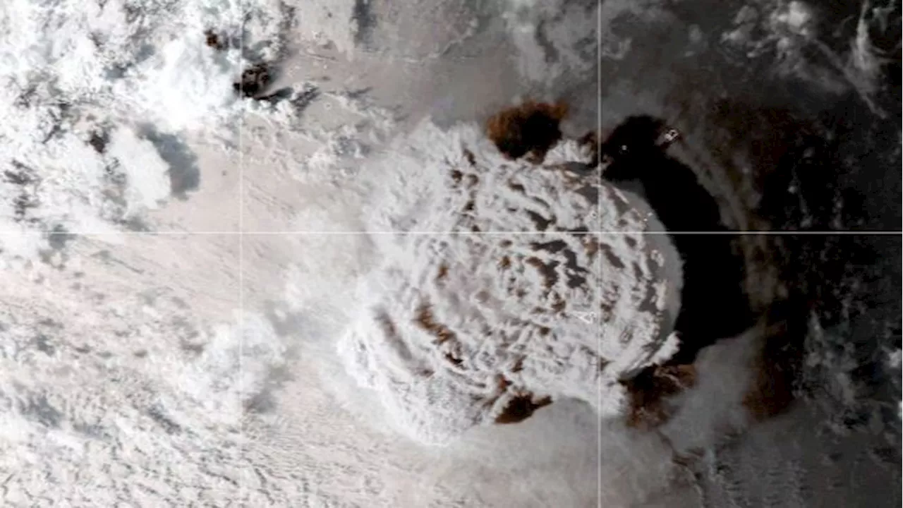 La erupción de Tonga en 2022 fue como las de cinco bombas atómicas subterráneas