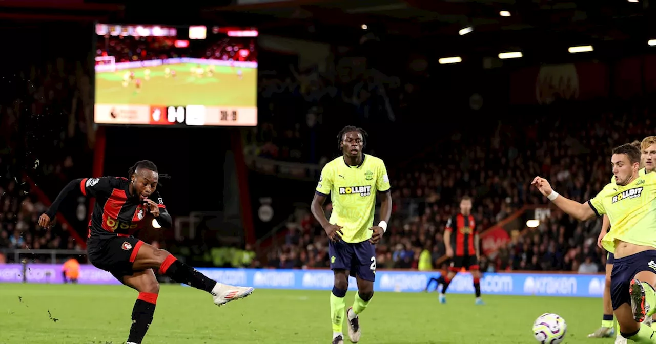 Antoine Semenyo inspires Bournemouth to convincing win over sorry Southampton