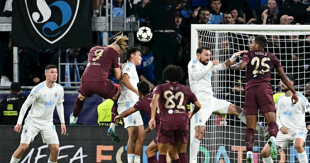 Haaland nets 42nd Champions League goal in Man City’s 4-0 rout of Slovan Bratislava