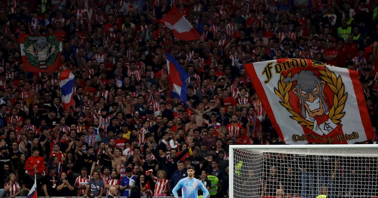 Atlético Madrid Fans To Face Severe Punishment After Throwing Objects At Thibaut Courtois