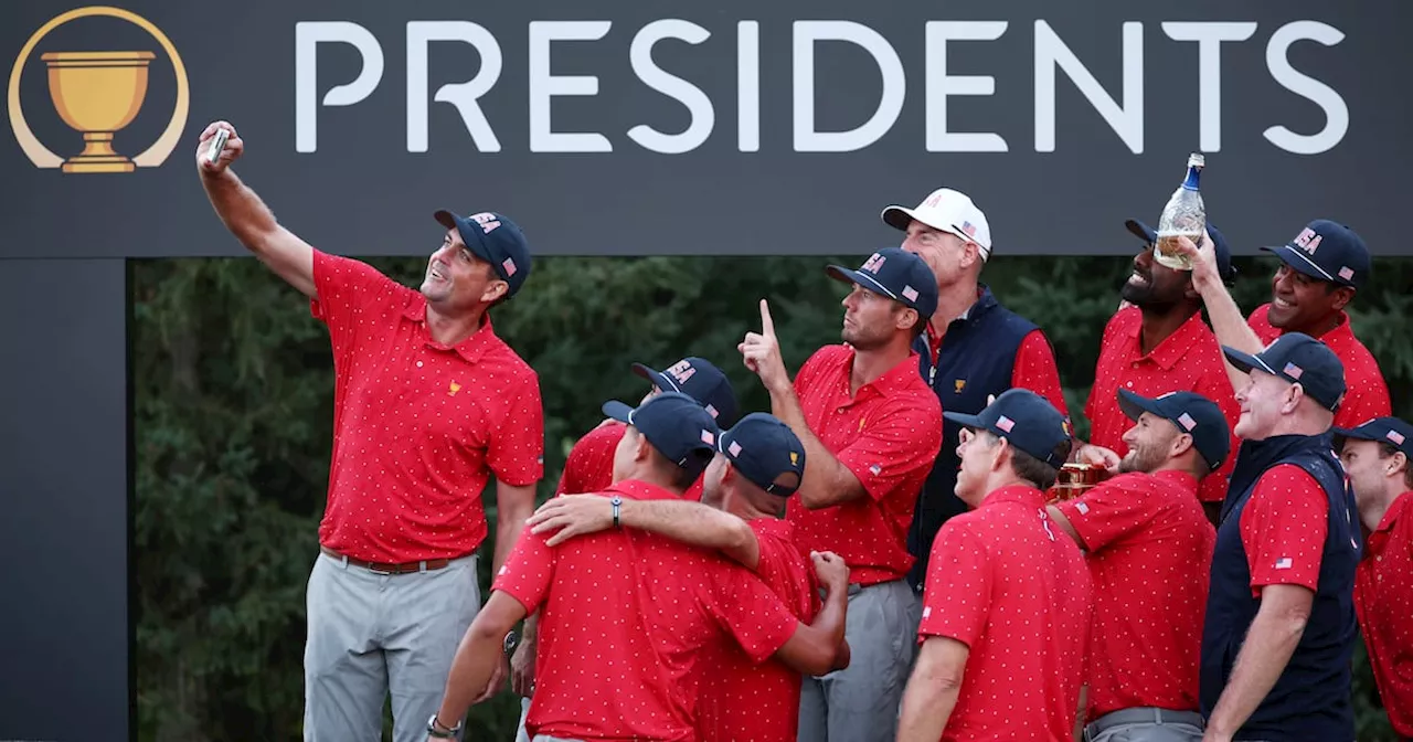 Ryder Cup captain Keegan Bradley gets clinching point as USA lift Presidents Cup