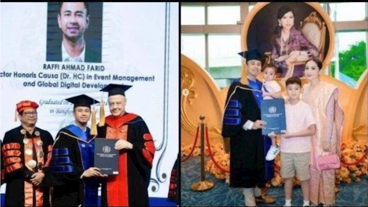 Beri Gelar Doktor Honoris Causa ke Raffi Ahmad, UIPM Akui Tak Punya Kampus Fisik