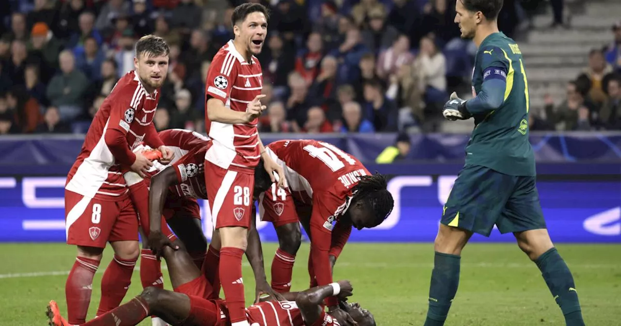 0:4 gegen Brest: Salzburg nicht reif für die Champions League