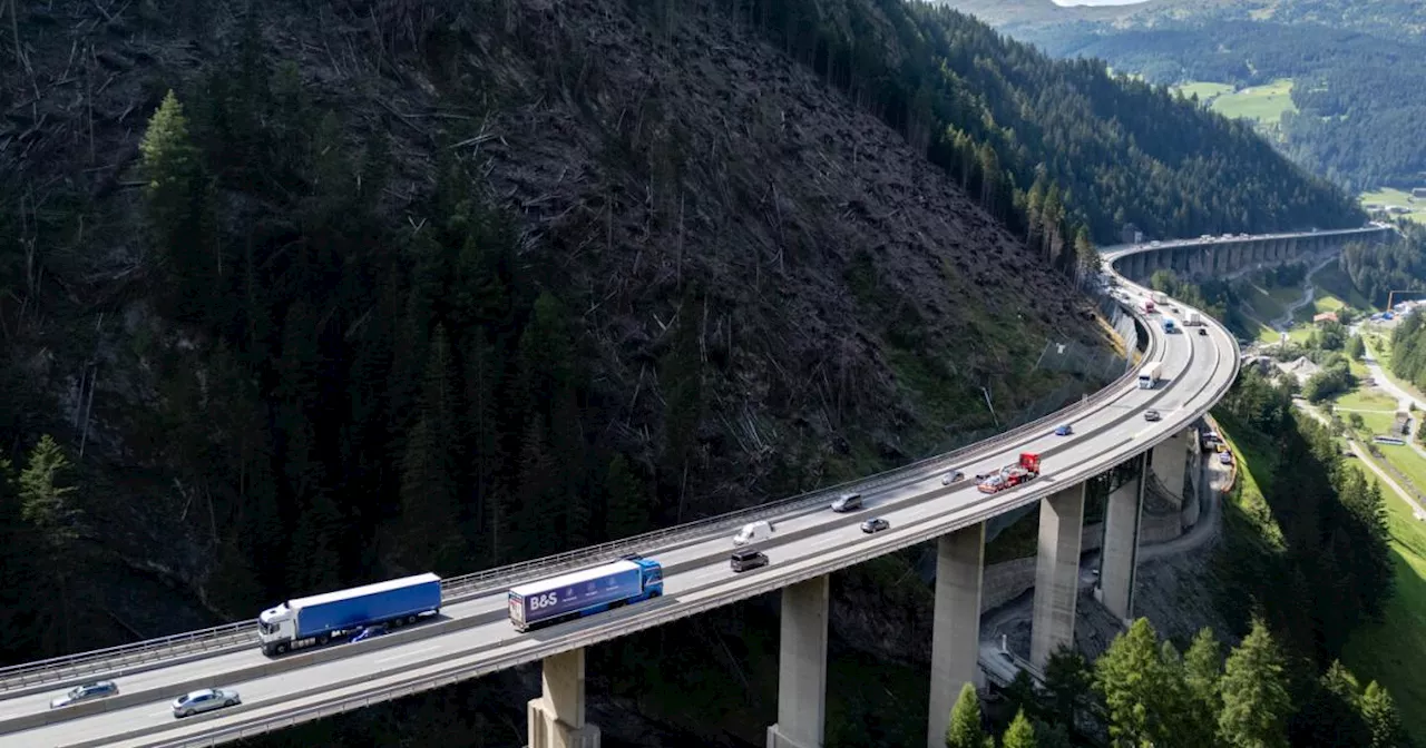 Desolate Luegbrücke: Brennerautobahn 2025 an 15 Tagen für Lkw dicht