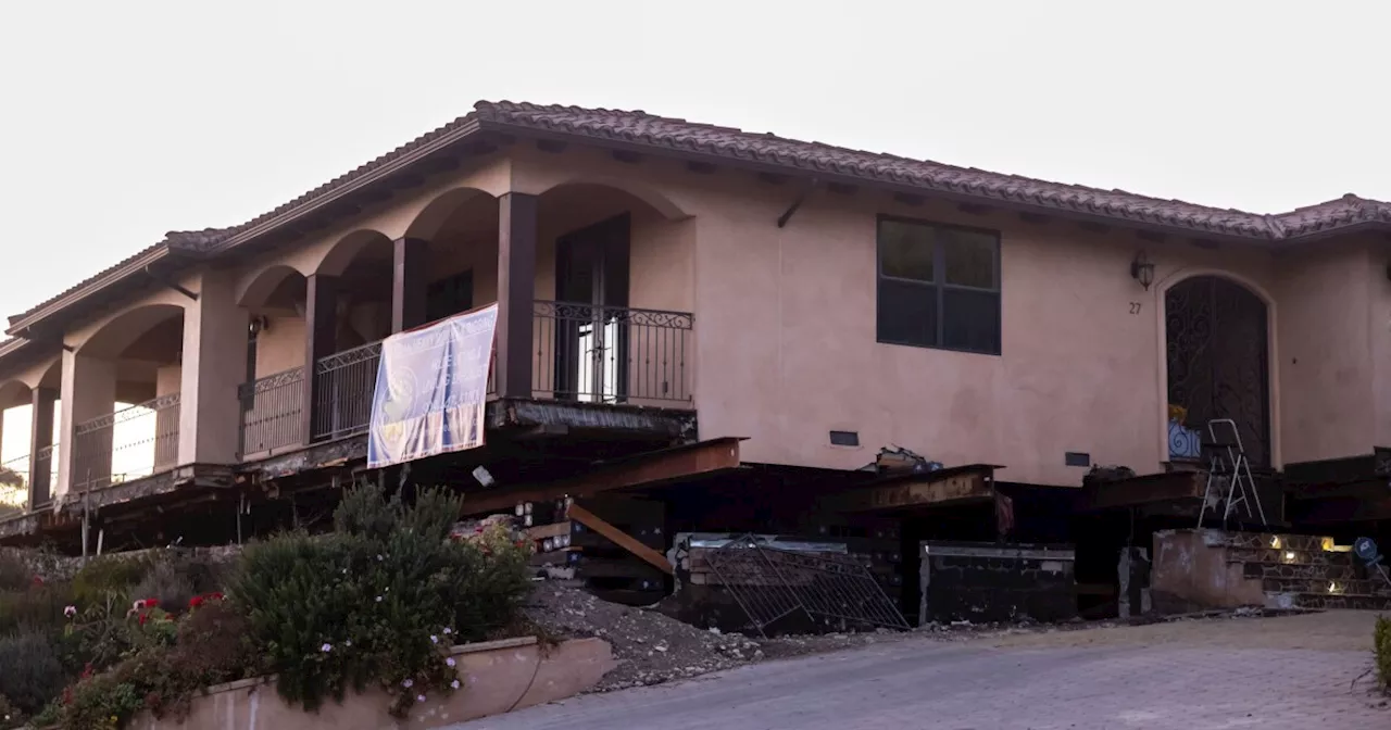 Rancho Palos Verdes residents can only watch as massive landslide rips homes and dreams apart